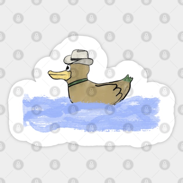 Ducktective Sticker by StevenBaucom
